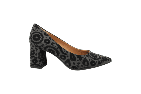 Zapato salón diseño gris Pedro Miralles