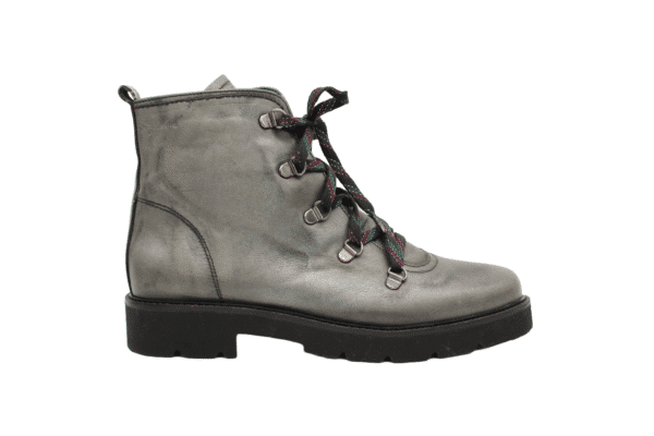 Botín Piel Gris metalizado Dorking-Fluchos