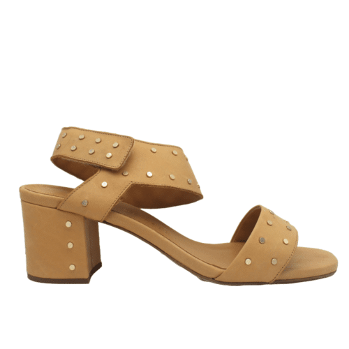 Sandalia Piel tachas oro Pedro Miralles