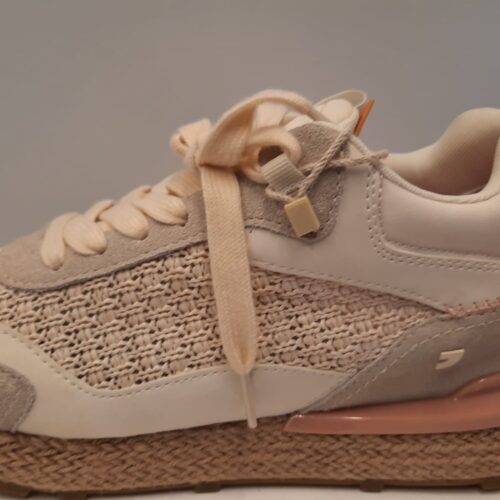 Deportiva Giosseppo Crema Cuña interior