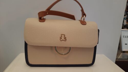 Bolso Cuero-Beige