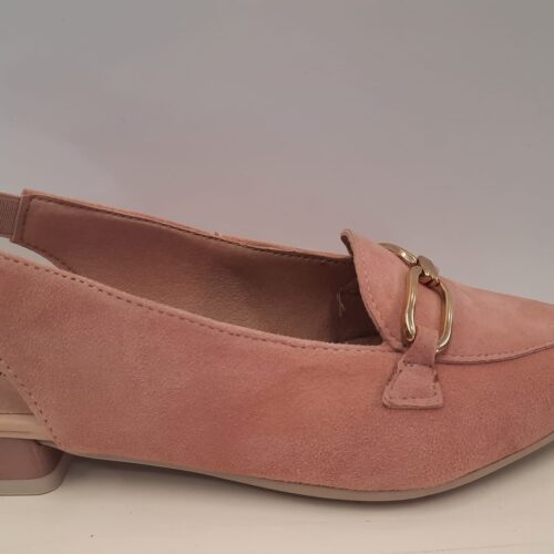 Zapato Pitillos Mocasín Rosa