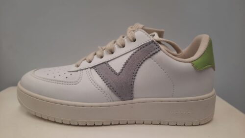 Zapatilla Victoria Blanca Contraste