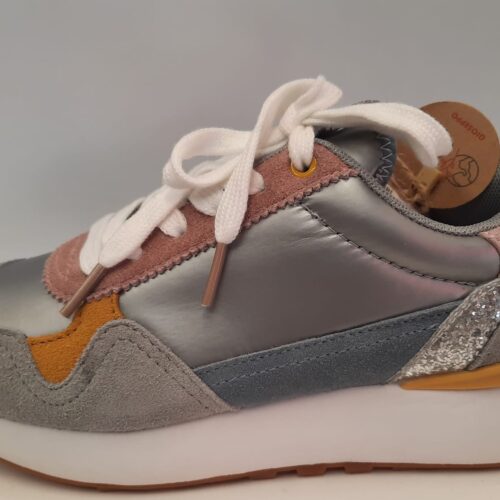 Zapatilla Giosseppo Retro Plata